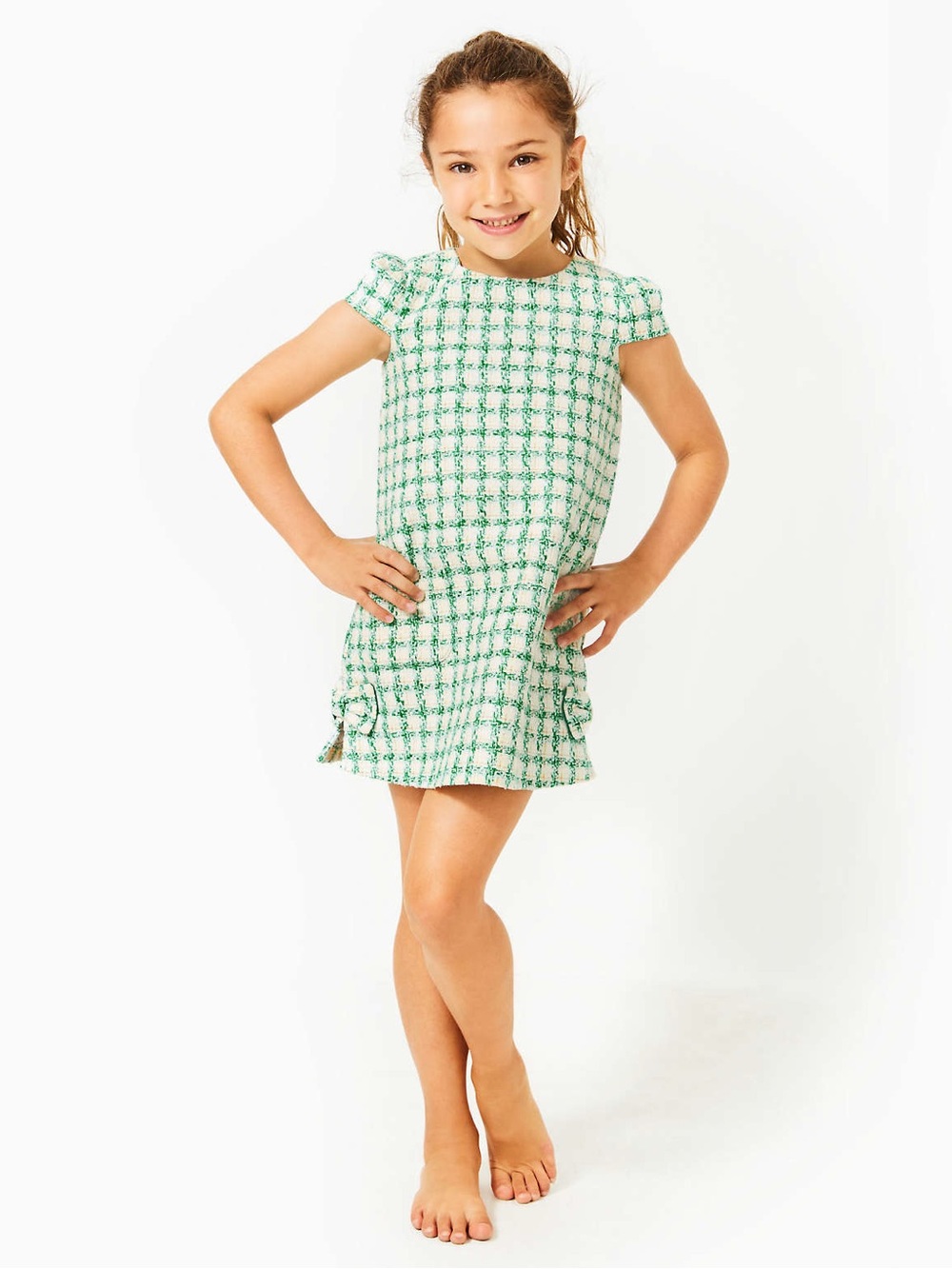 Girls Little Lilly Short Sleeve Shift Dress